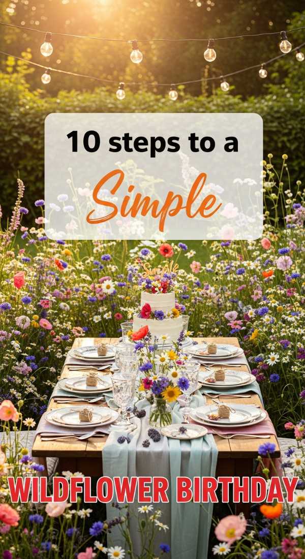 10 Simple Steps To A Wildflower Birthday 69e605d4dc819