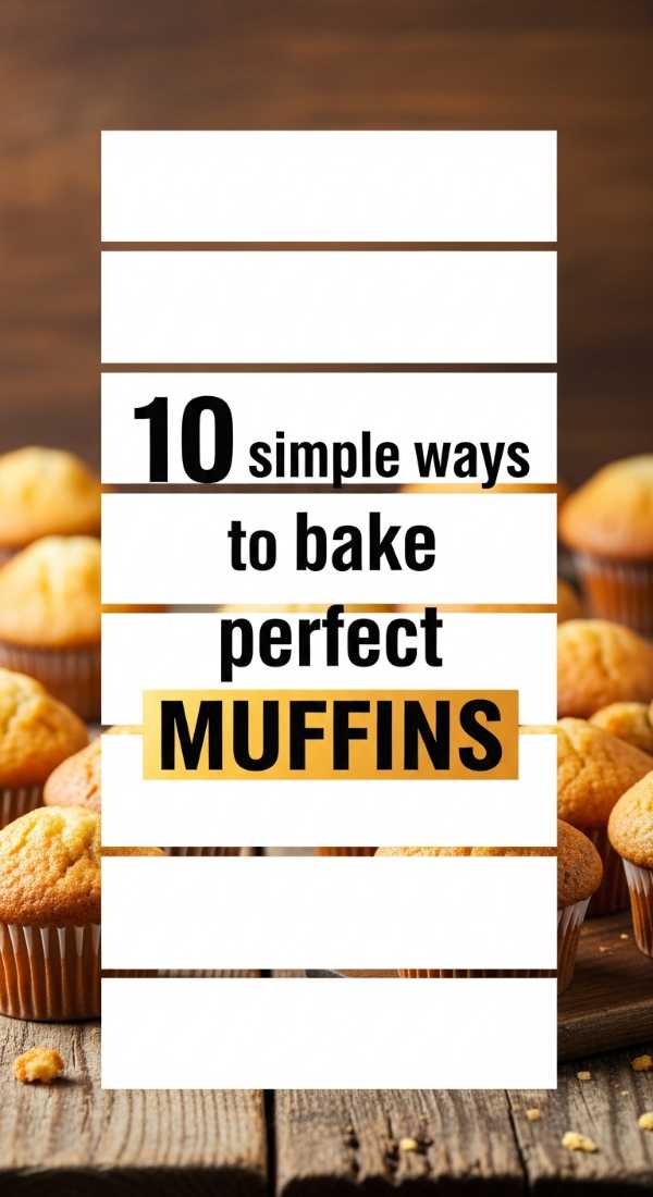 10 Simple Ways To Bake Perfect Muffins 69e46e46cec26