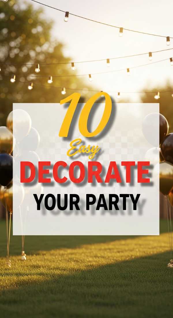 10 Simple Ways To Decorate Your College Graduation Party 69efa7a7a47ff