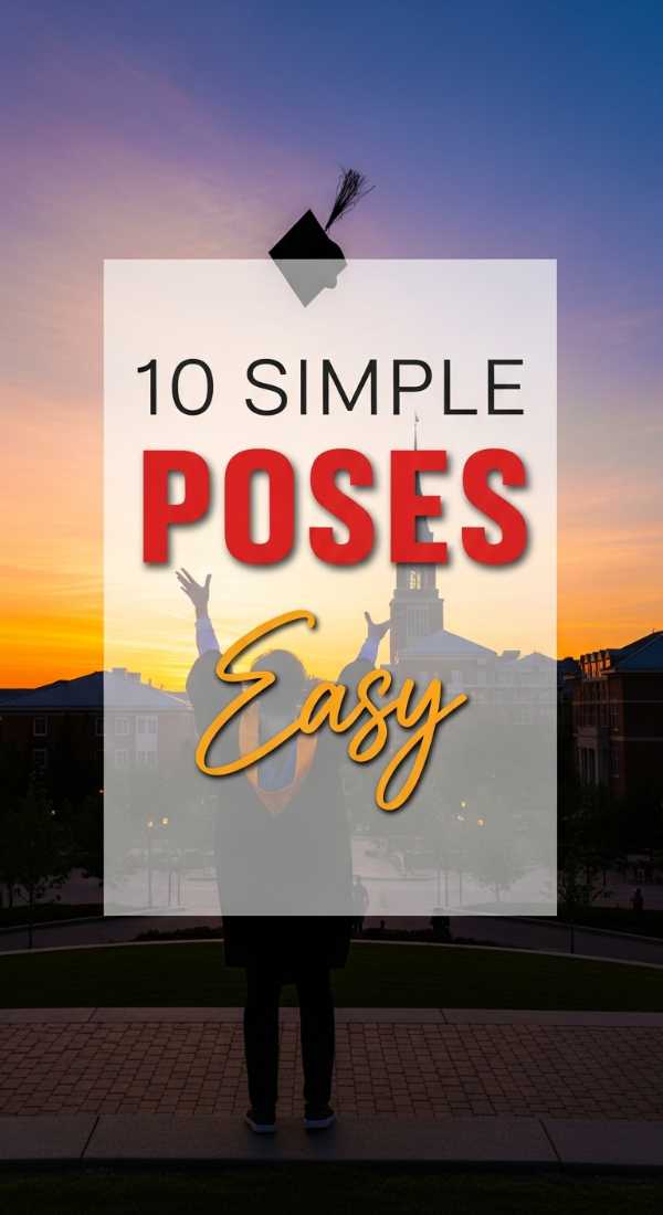 10 Simple Ways To Pose For Graduation Pictures 69ecac7c89177