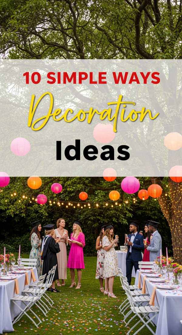 10 Simple Ways To Set Up Graduation Decoration Ideas 69e9f804d8bb2