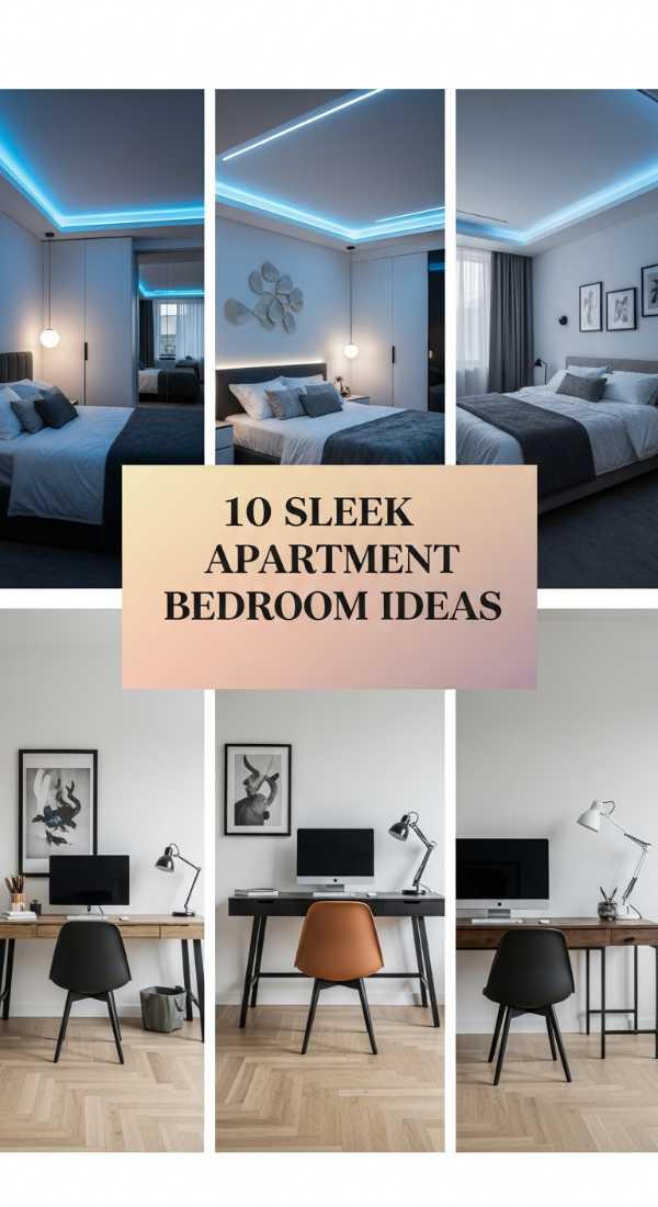 10 Sleek Apartment Bedroom Ideas 69f26b384455a