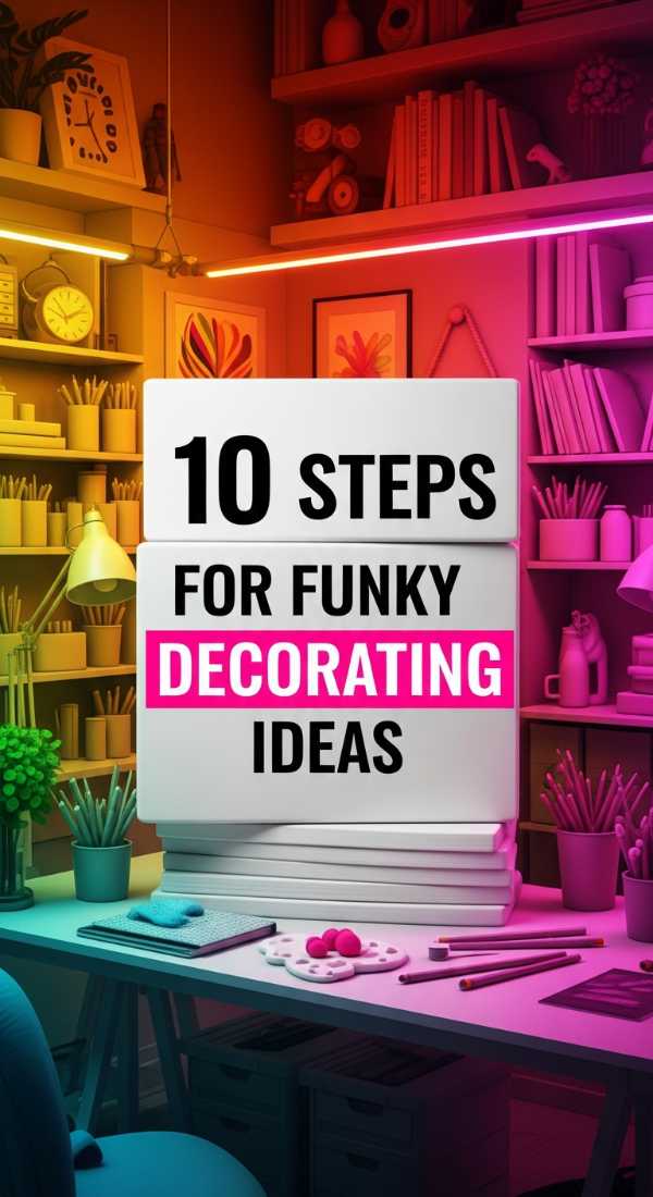 10 Steps For New Funky Decorating Ideas 69e9b10edf0ca