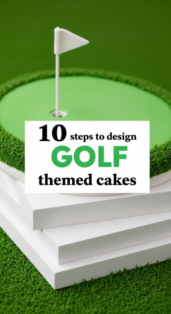 10 Steps To Design Golf Themed Cakes 69ef4b76cf0fc