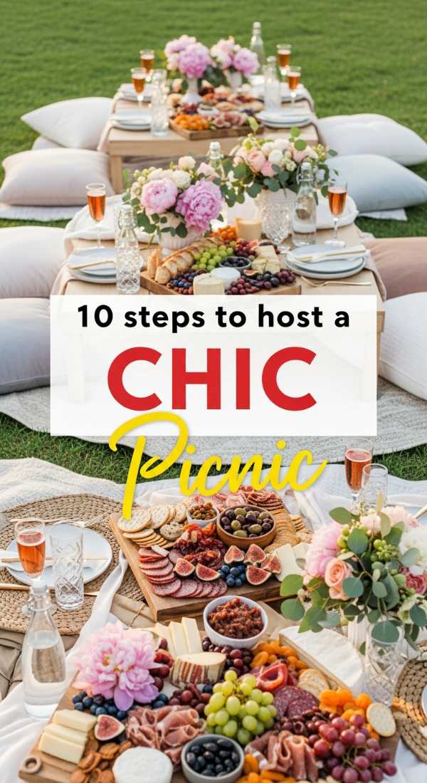 10 Steps To Host A Chic Picnic Birthday Party At The Park 69e4ae399b20f