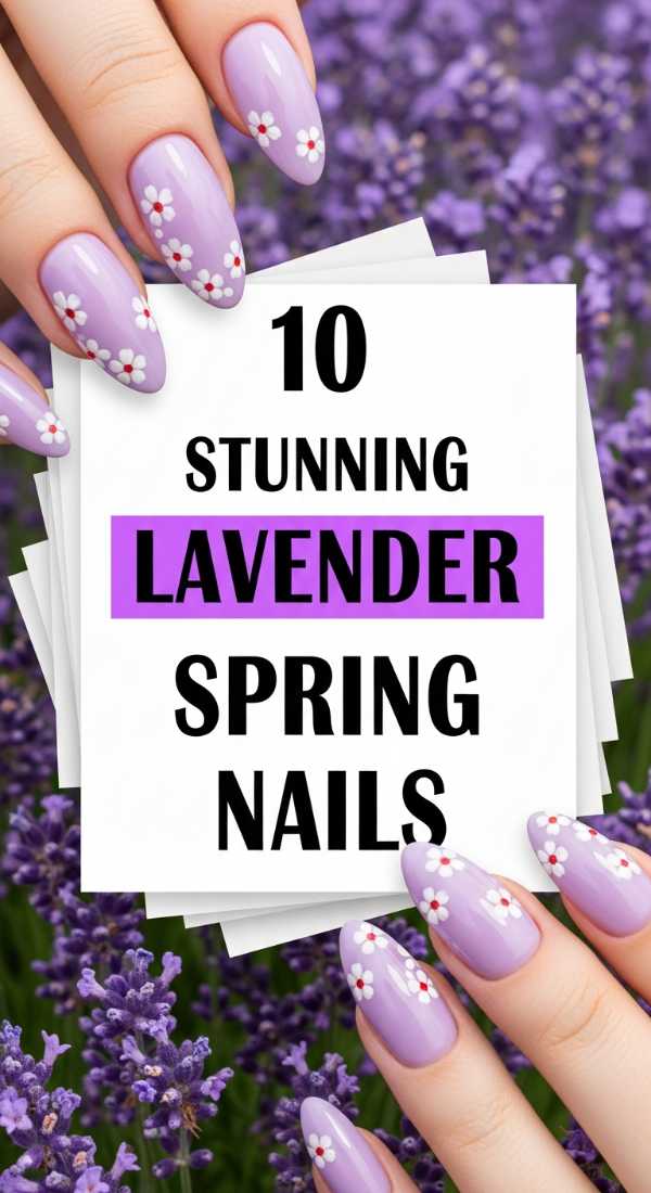10 Stunning Lavender Spring Nails 69df1d4f3cc31