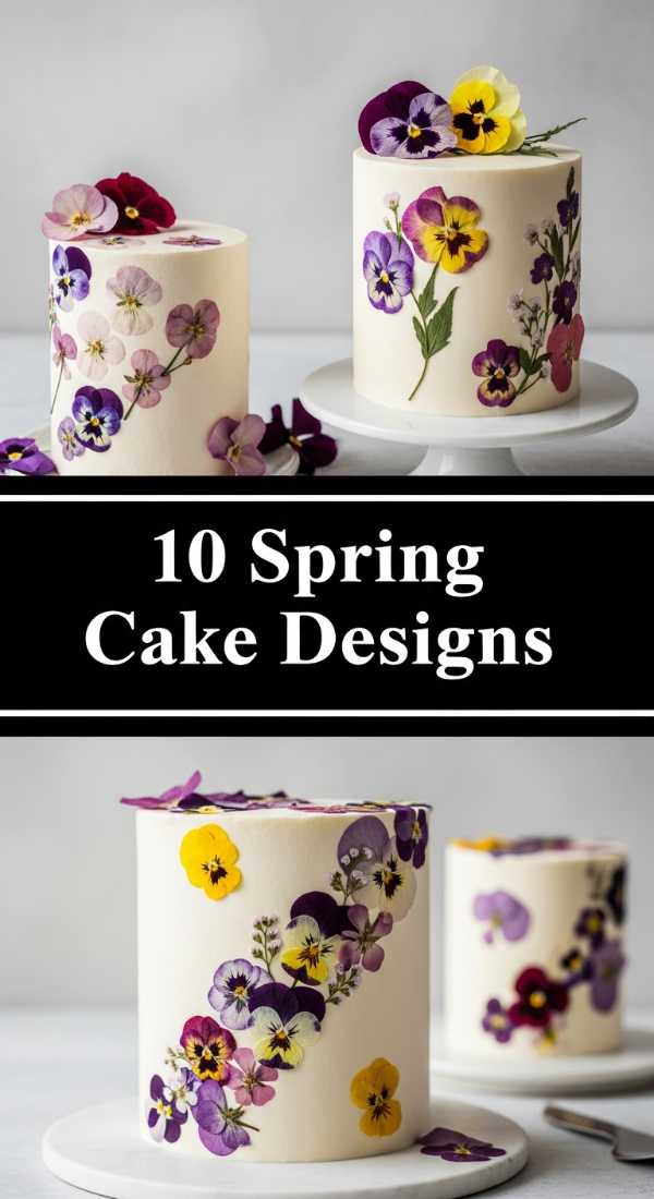 10 Stunning Spring Cake Designs Floral Inspiration 69f252132d5cb