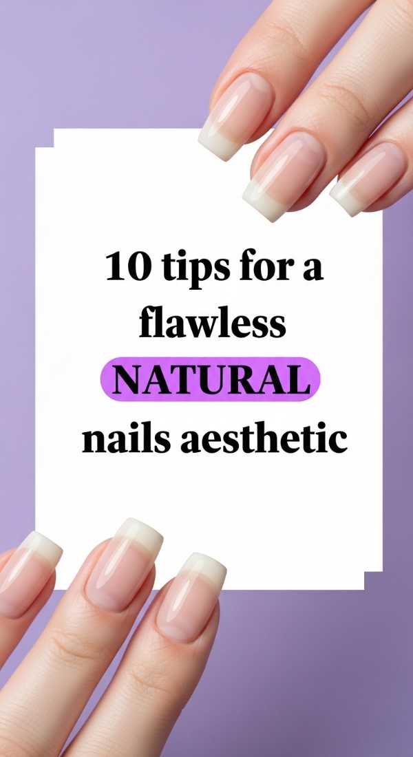 10 Tips For A Flawless Natural Nails Aesthetic 69e7802522769
