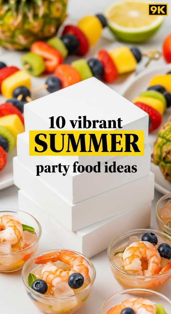10 Vibrant Summer Party Food Ideas 69e5d862e63e1