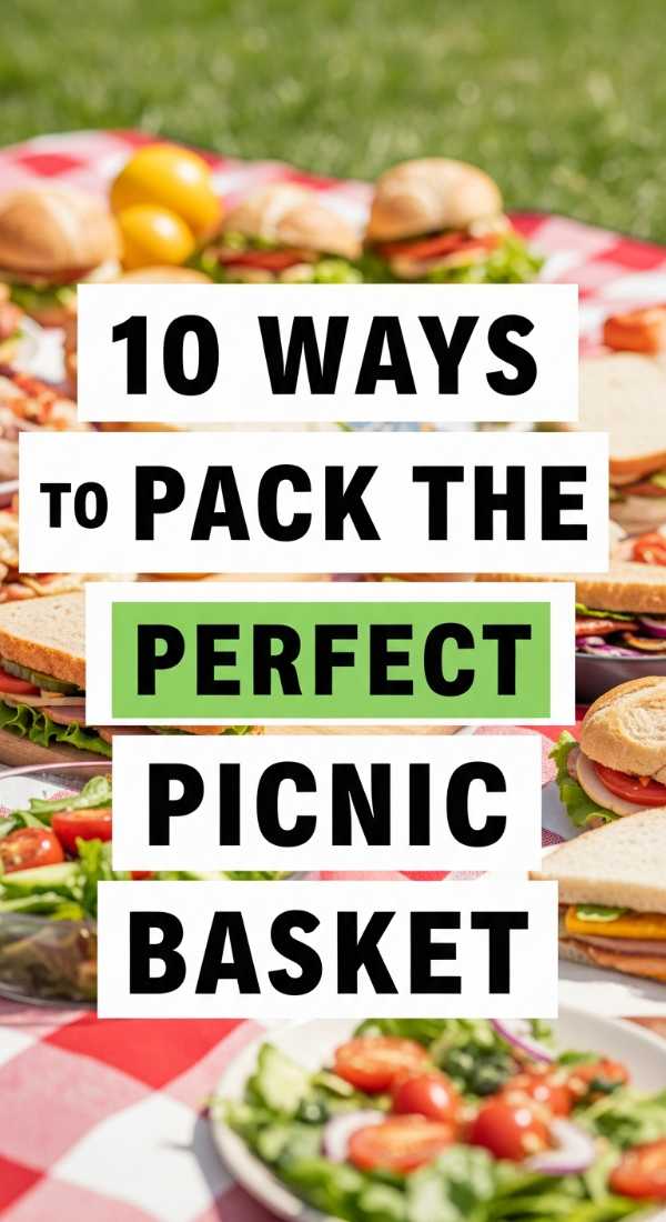 10 Ways To Pack The Perfect Picnic Basket 69eb7e24bc2b8