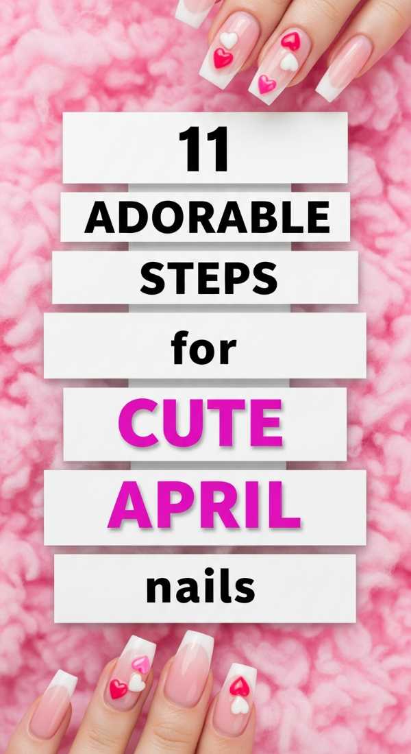 11 Adorable Steps For Cute April Nails 69eba3a70b70f