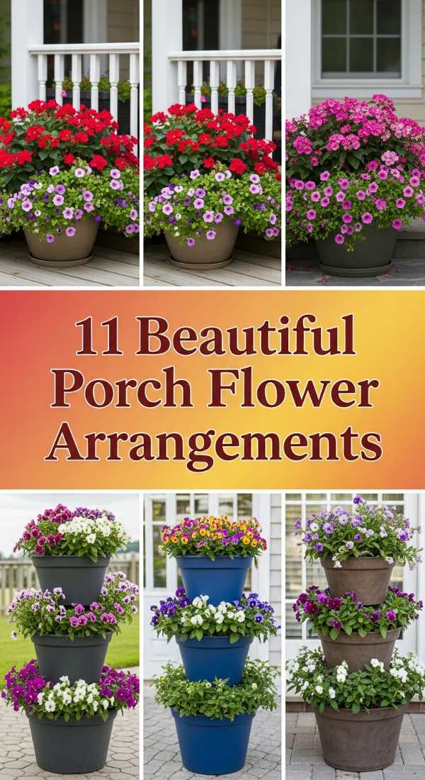 11 Beautiful Porch Flower Arrangements 69f3a6b2a532a