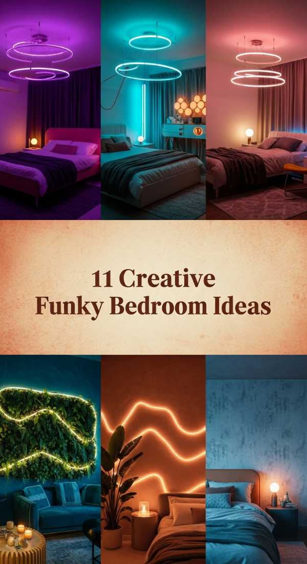 11 Creative Funky Bedroom Ideas 69f26b376e201
