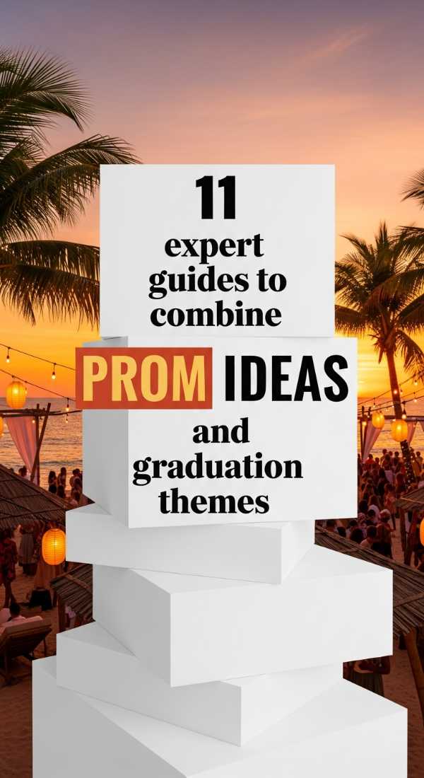 11 Expert Guides To Combine Prom Ideas And Graduation Themes 69e9fe6c0f74a