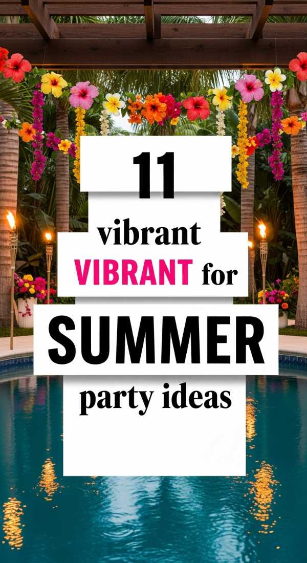11 Vibrant Themes For Summer Party Ideas 69e60f430f375