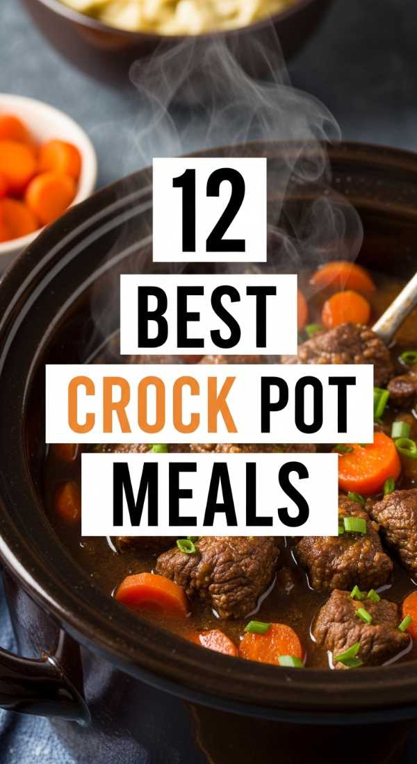 The Urban Gourmet: Elevating Your Everyday Kitchen Life 12 Best Crock Pot Meals To Prep 69de7f10c124e