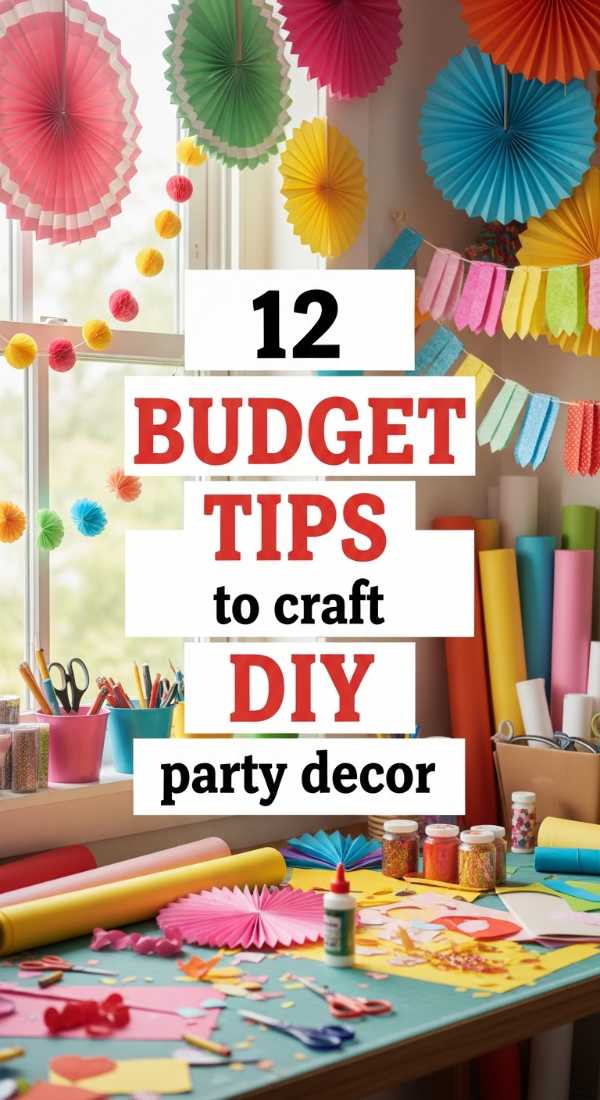12 Budget Tips To Craft Diy Party Decor 69ee54e314798