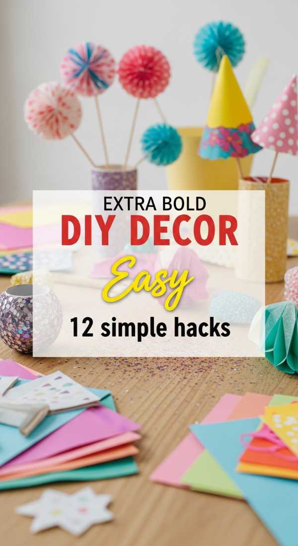 12 Easy Diy Party Decor Hacks 69ee4b4c54a80