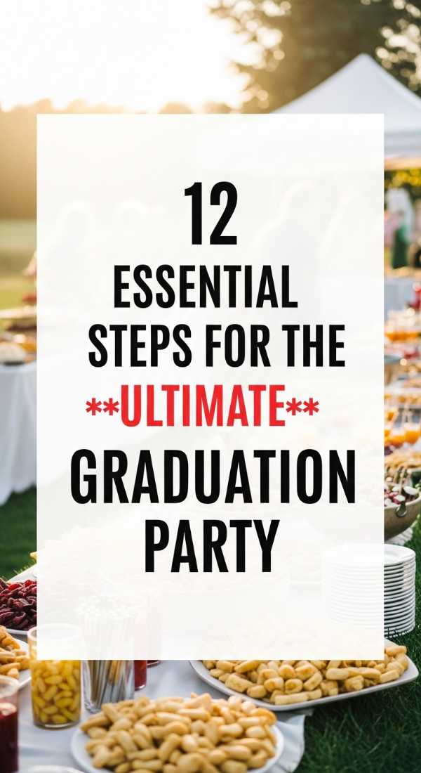 12 Essential Steps For The Ultimate Graduation Party 69eb9612ef75a