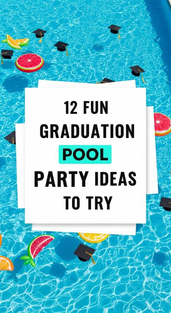12 Fun Graduation Pool Party Ideas To Try 69eb9617efcd9