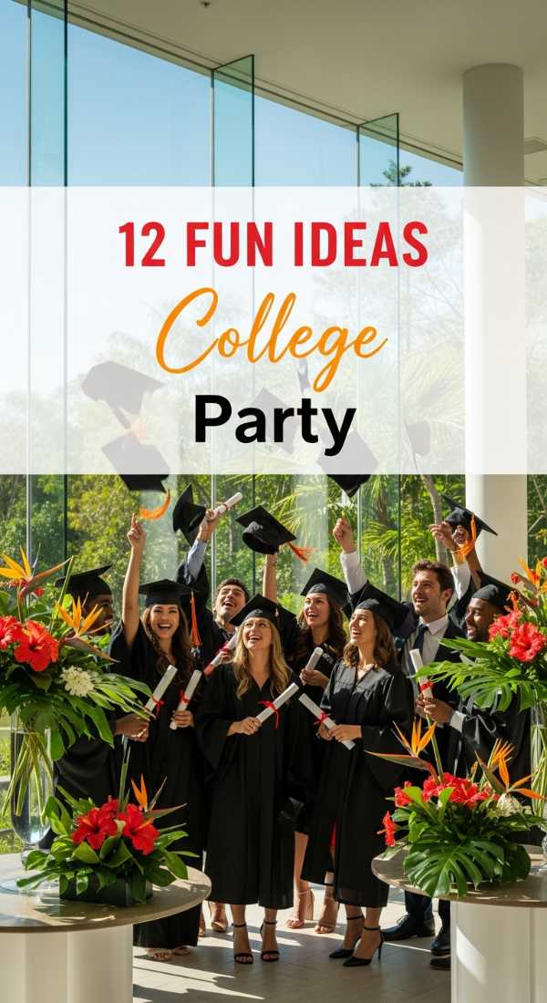 12 Fun Ideas To Plan Your College Graduation Party 69e9f80554f5f