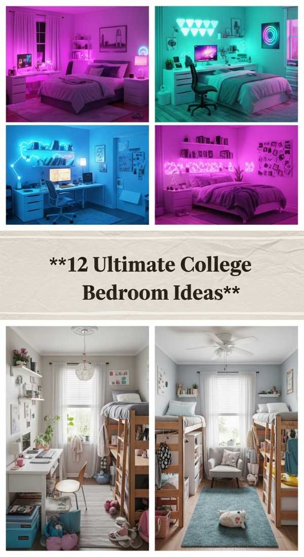12 Ultimate College Bedroom Ideas 69f26a612d19c