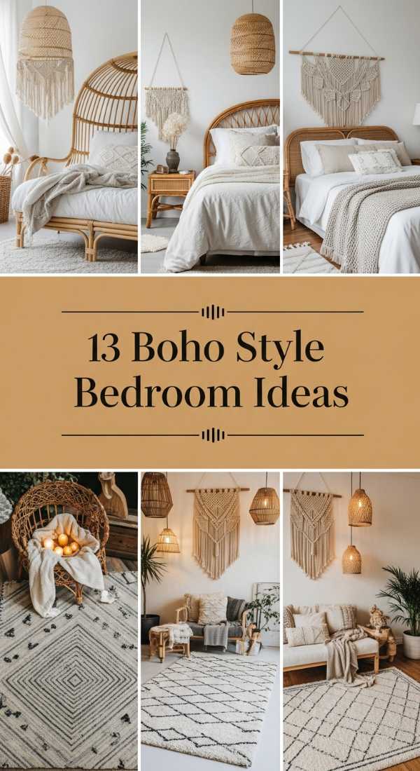 13 Boho Style Bedroom Ideas 69f26a5a39343