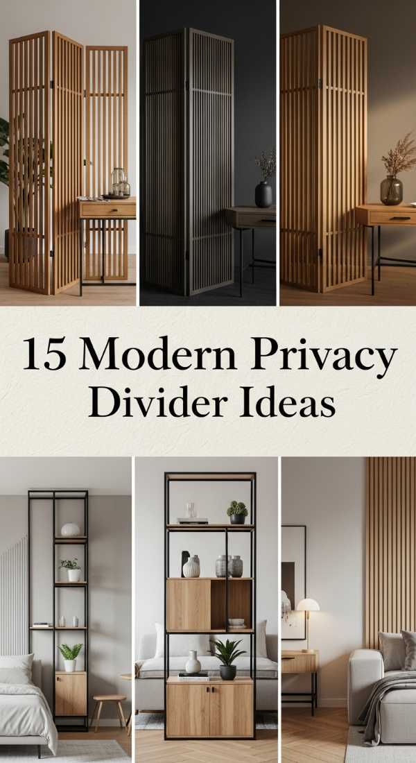 15 Modern Privacy Divider Ideas 69f3a6b33777e