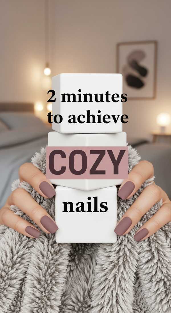 2 Minutes To Achieve Cozy Nails 69e52871ab0b8