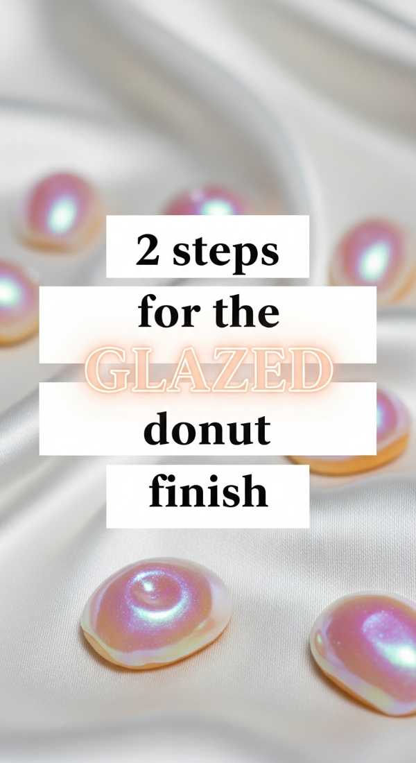 2 Steps For The Glazed Donut Finish 69e78026a4f12