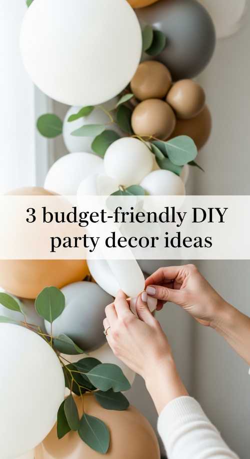 3 Budget-Friendly DIY Party Decor Ideas Anyone Can Do