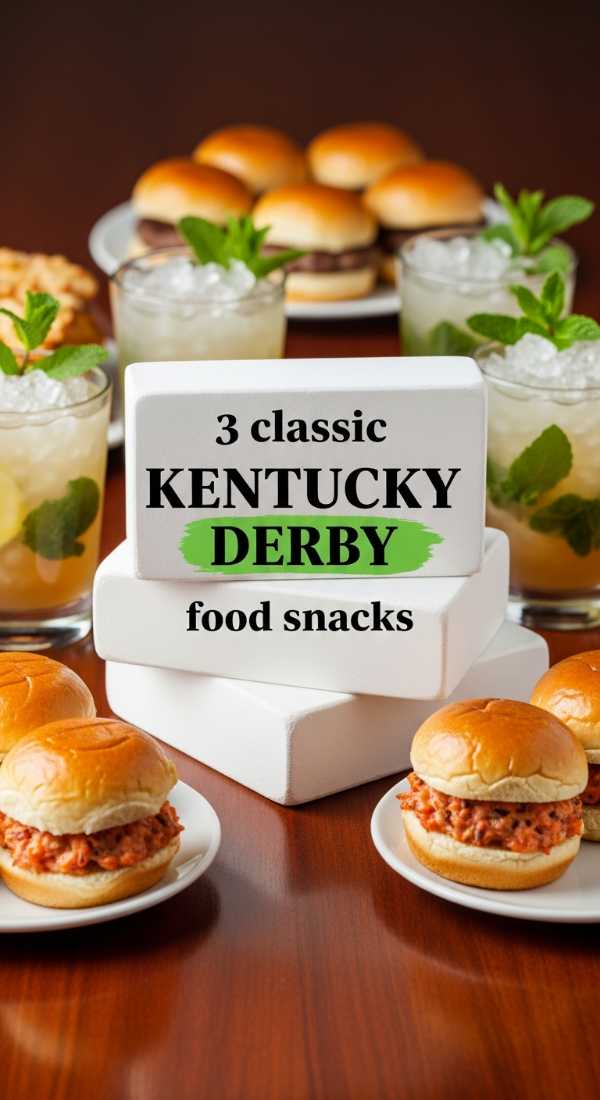 3 Classic Kentucky Derby Party Food Snacks 69e5d86420c7d