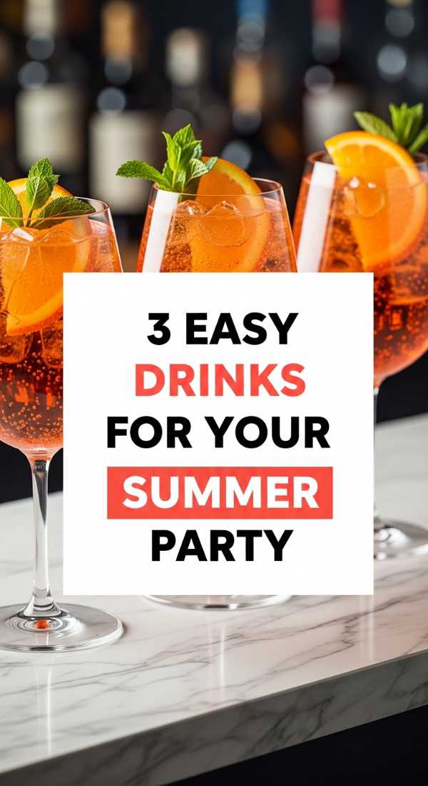3 Easy Drinks For Your Summer Party 69ee54df5983e