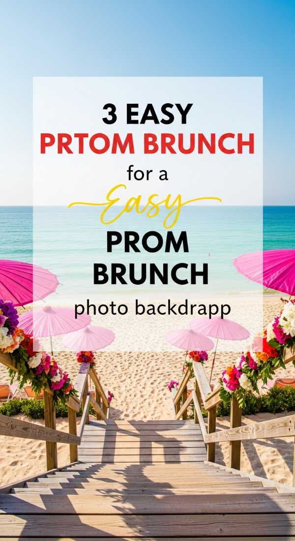 3 Easy Ideas For A Prom Brunch Photo Backdrop 69eb998cd9cb8