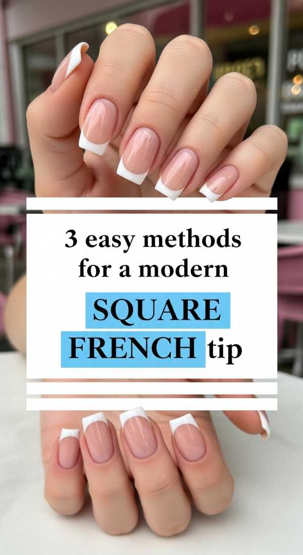 3 Easy Methods For A Modern Square French Tip 69ed0aa67cb6c