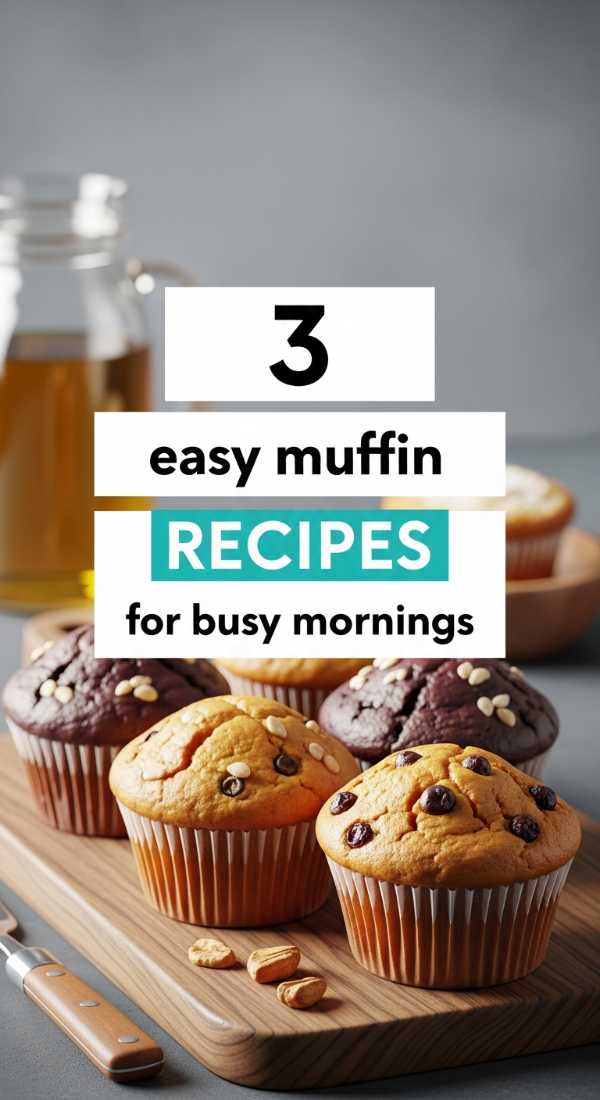 3 Easy Muffin Recipes For Busy Mornings 69edfa8900974