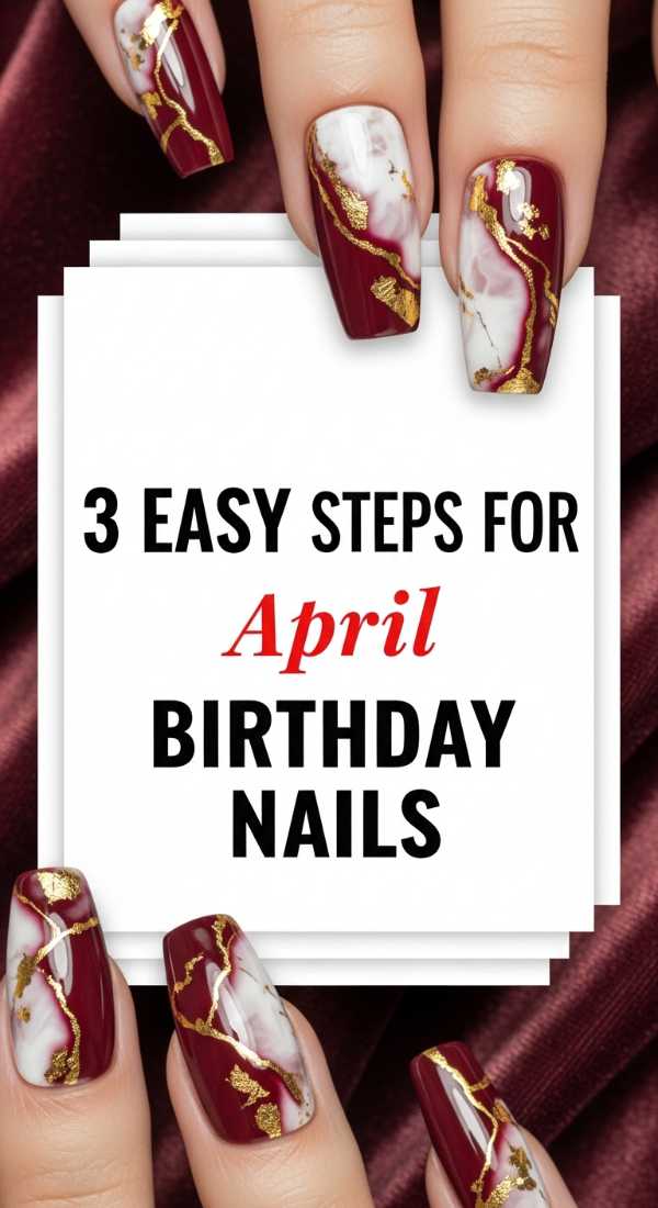 3 Easy Steps For April Birthday Nails 69ef98cb28e0b