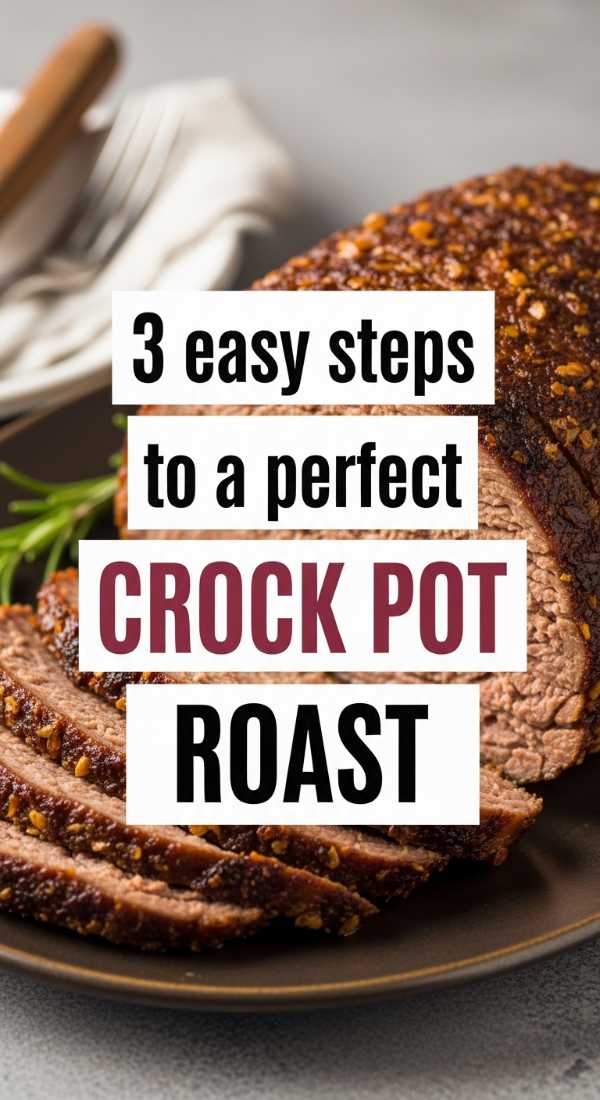 3 Easy Steps To A Perfect Crock Pot Roast 69e70ad21bbf4
