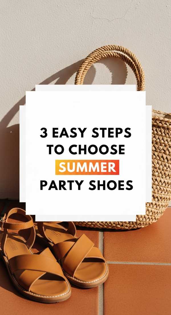 3 Easy Steps To Choose Summer Party Shoes 69e9026a4adbc
