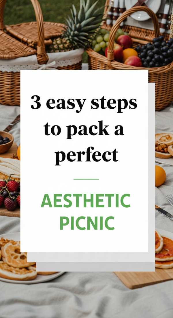 3 Easy Steps To Pack A Perfect Aesthetic Picnic 69e70bfeeb03f