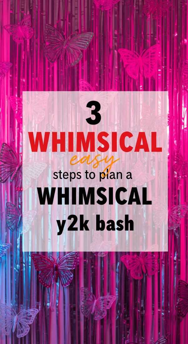 3 Easy Steps To Plan A Whimsical Y2k Bash 69e730394b2a2