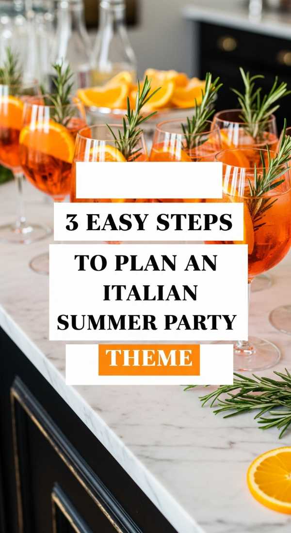 3 Easy Steps To Plan An Italian Summer Party Theme 69e32d8da2df4