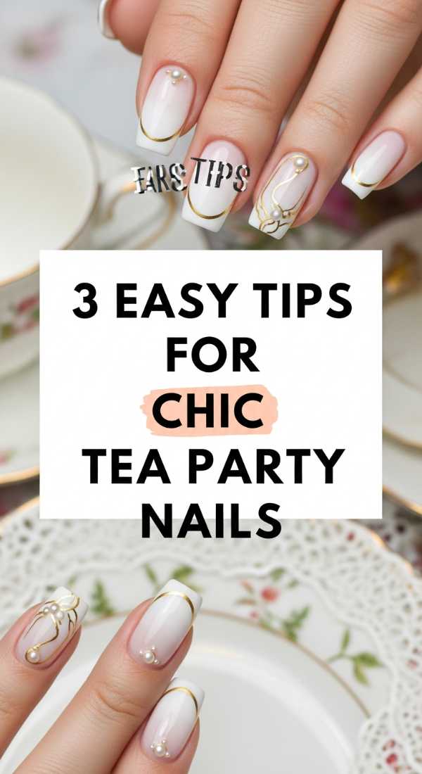 3 Easy Tips For Chic Tea Party Nails 69e6625012957