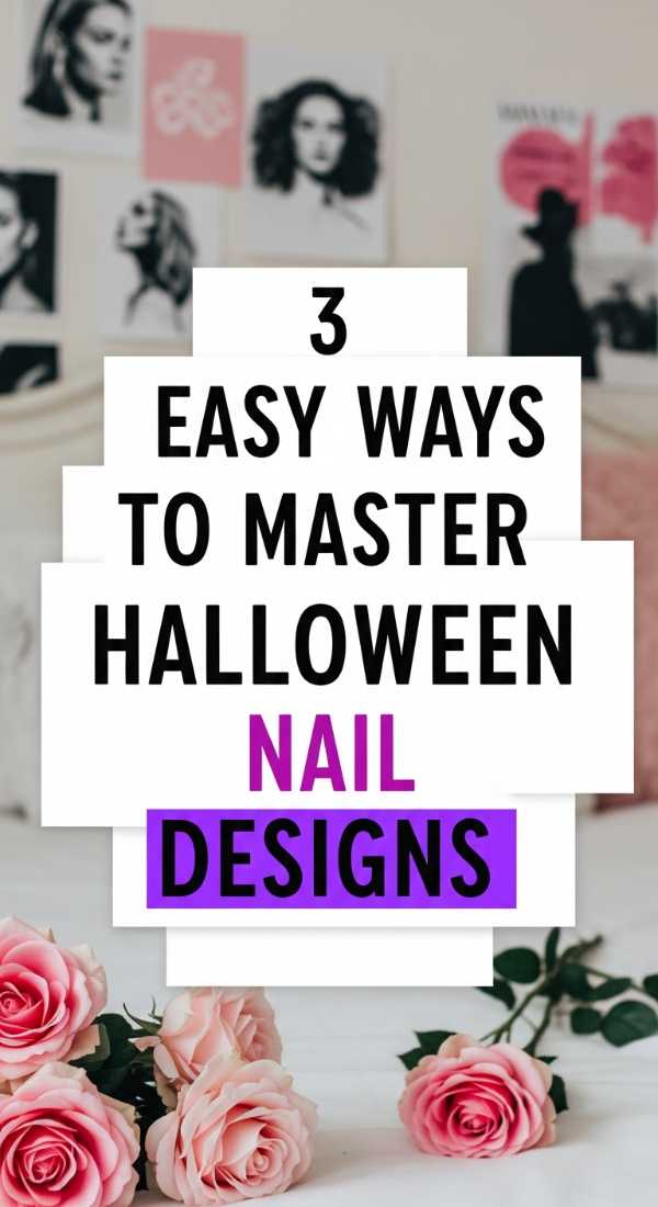 3 Easy Ways To Master Halloween Nail Designs 69e5250fa7e91