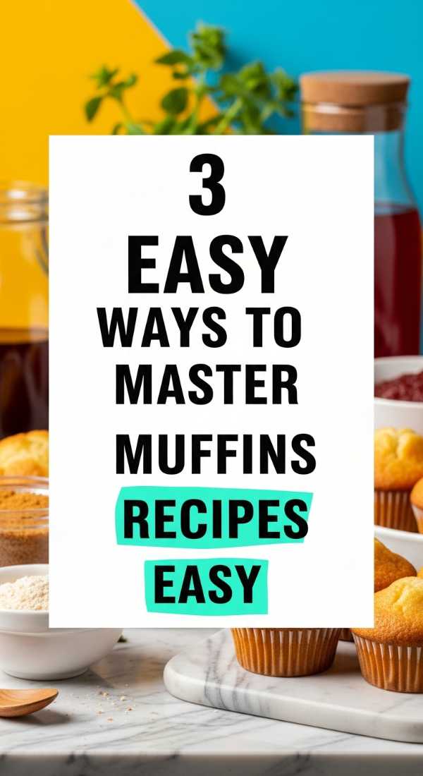 3 Easy Ways To Master Muffins Recipes Easy 69e5d857de98d