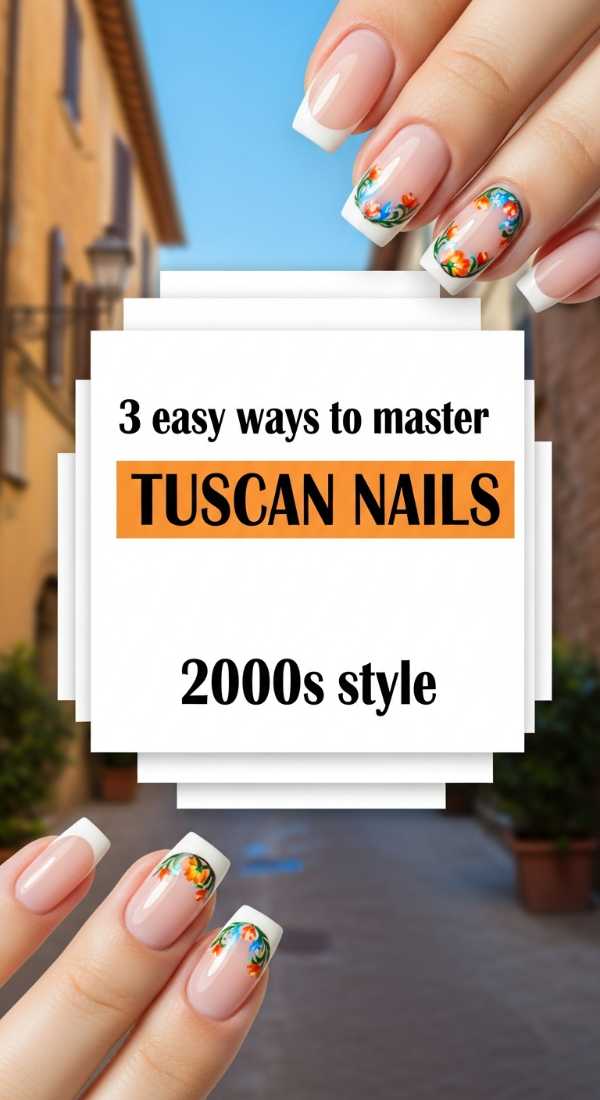 3 Easy Ways To Master Tuscan Nails 2000s Style 69e6616957576