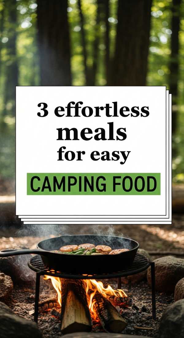 3 Effortless Meals For Easy Camping Food 69e70c0088d53
