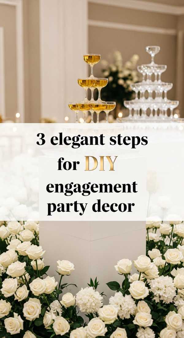 3 Elegant Steps For Diy Engagement Party Decor 69e32d8a37014