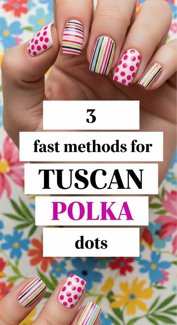3 Fast Methods For Tuscan Polka Dots 69e661746deb0