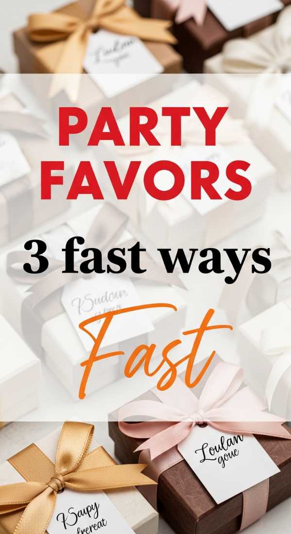 3 Fast Ways To Pack Cute Prom Party Favors 69e8f8d3164d2